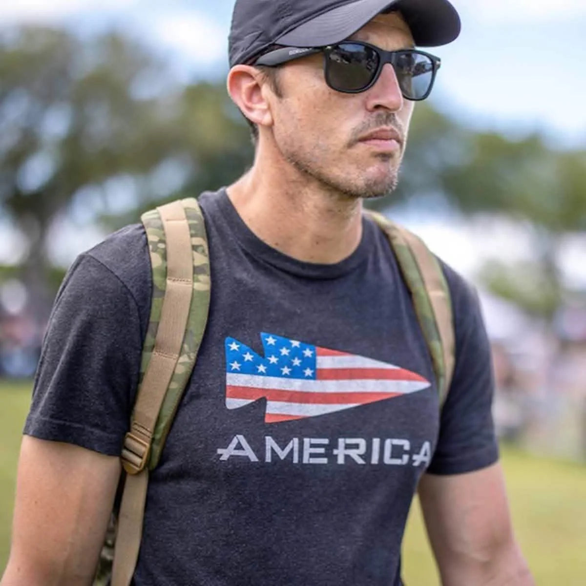 America Tee - Tri-BlendX
